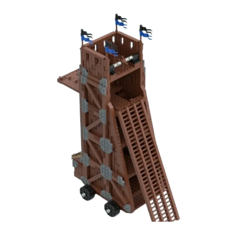 

Small particle assembly building blocks MOC-176631 1081pcs medieval castle building building toy three-dimensional model gift pu