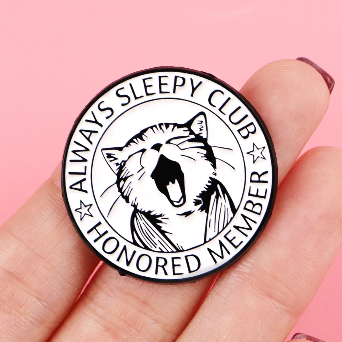 Enamel Pin Cute Cartoon Cat Magician Alien Brooches Women Hat Lapel Badges Cosplay Accessories Backpack Gifts Toys for view 3