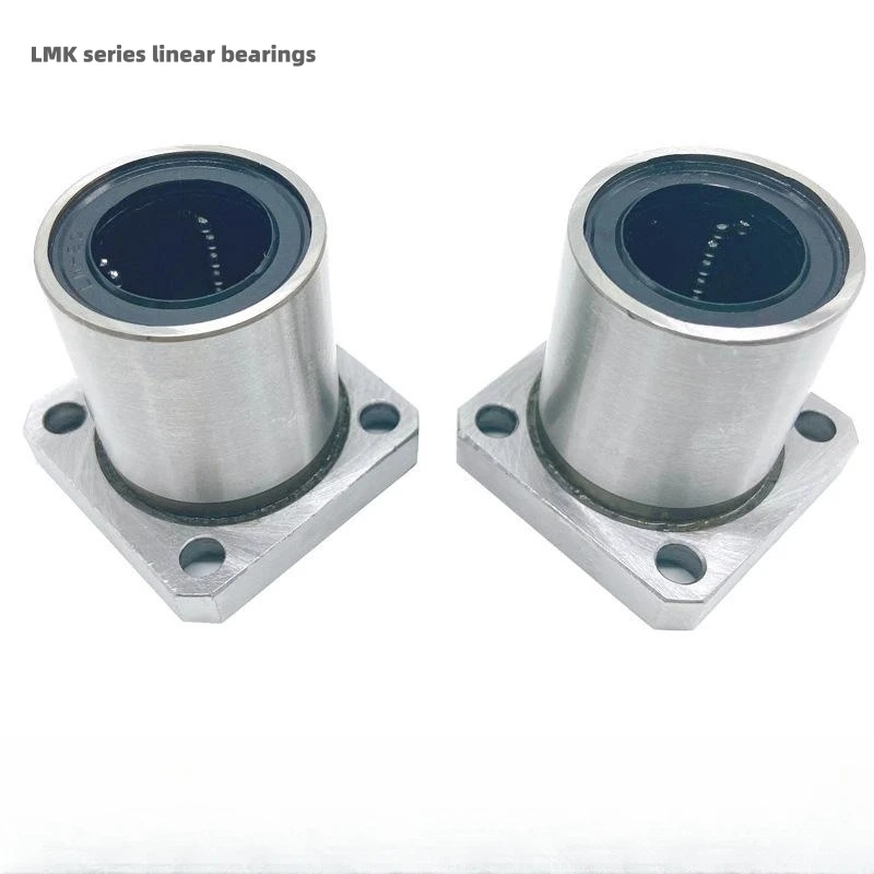 Standard Lengthening Square Flange Linear Bearing LMK6/8/10/12/13/16/20/25/30/35/40/50/60LUU