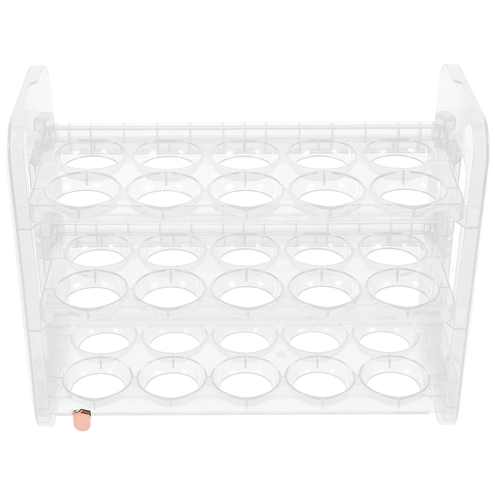 

Box Egg Storage Rack Fridge Organiser Plastic Organizer Tray for Refrigerator Door
