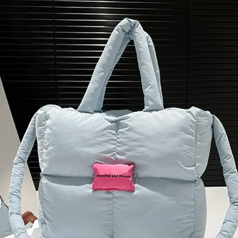 

Quilted Crossbody Bag Satchel For Women Large Travel Or Work Shoulder Bags 547A