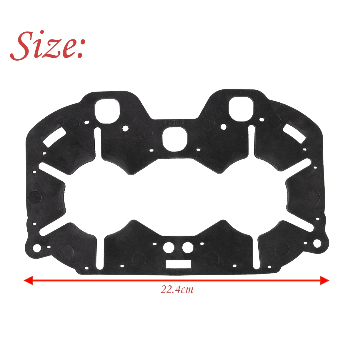 Rubber Front Console Cup Holder Insert For Honda Odyssey EX LX SE Touring 2011 2012 2013 2014 2015 2016 2017