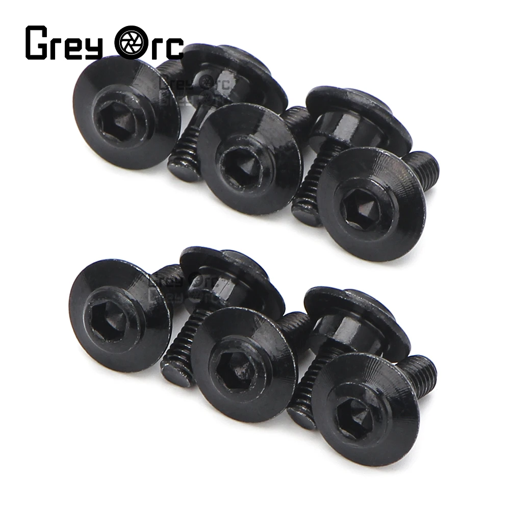 For Ducati Series Motorcycle Accessories Fairing Bolts Motorcycle Screw Kit Anodized Aluminum Spoiler Screws 5pcs/10pcs Set Kit