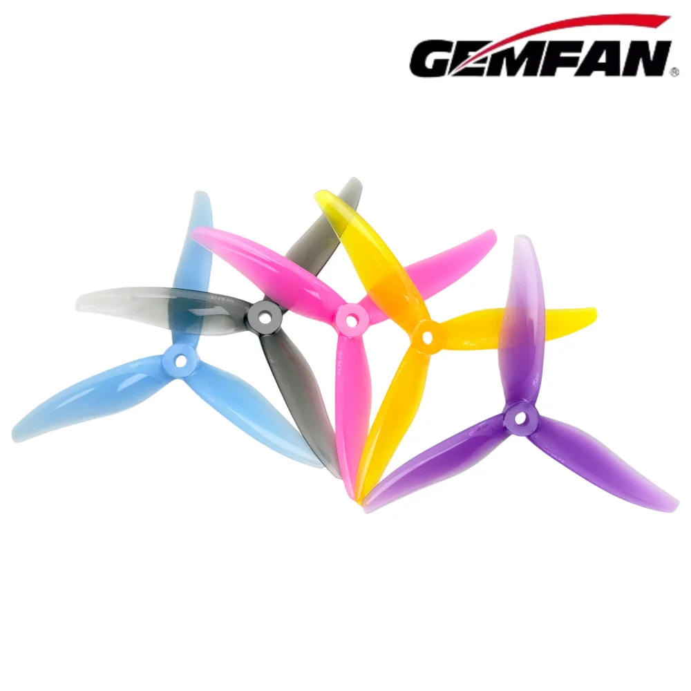2Pairs/4PCS GEMFAN YUKI 5129 Props 5inch 3-Blade PC Propeller CW CCW For 2306 2207 Brushless Motor RC FPV Racing Freestyle Drone view 2