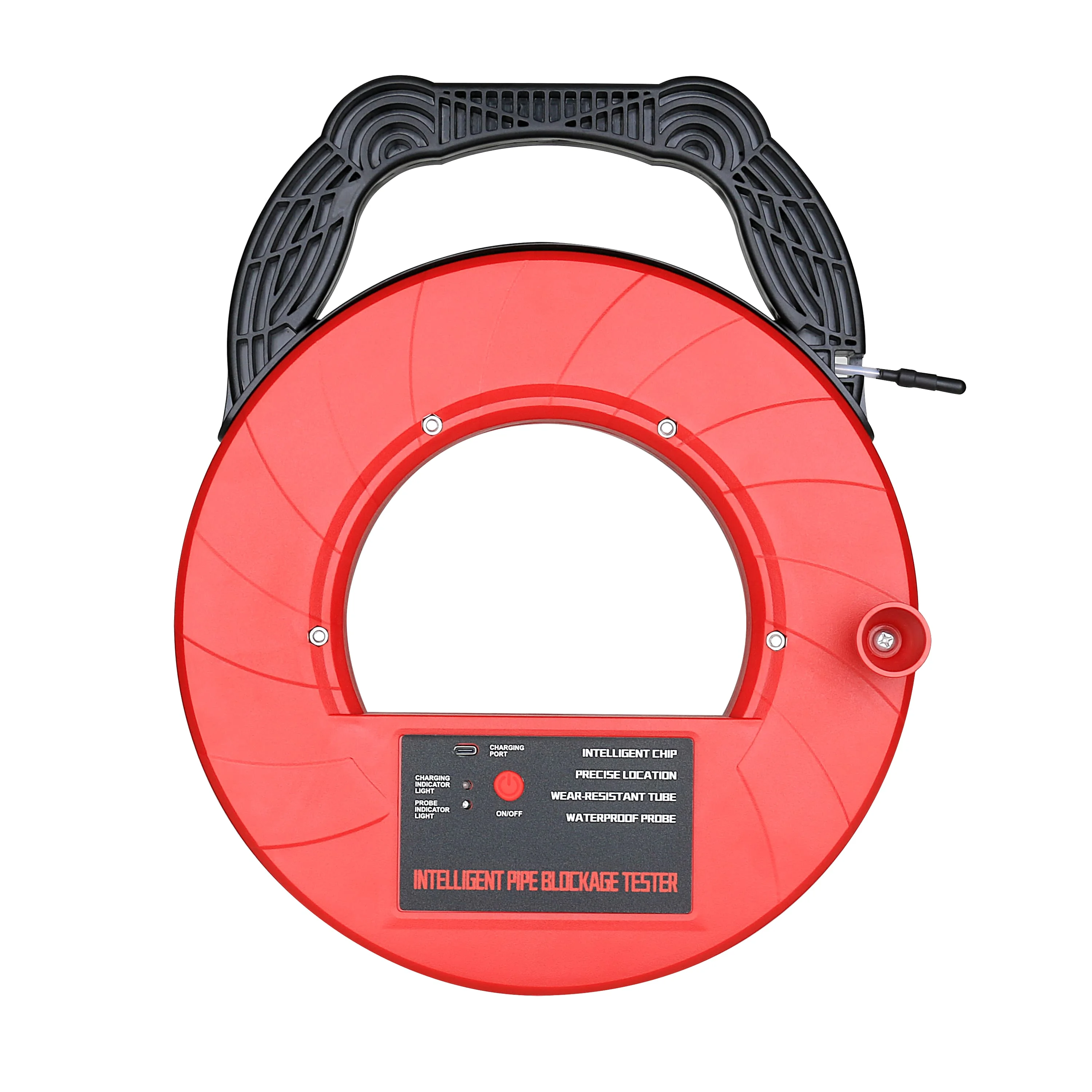 Smart Pipeline Clogging Plumbers Instrument Pipe Iron Pipe Blockage Detector Diagnostic-tool Scanner 512hz Receiver Locator