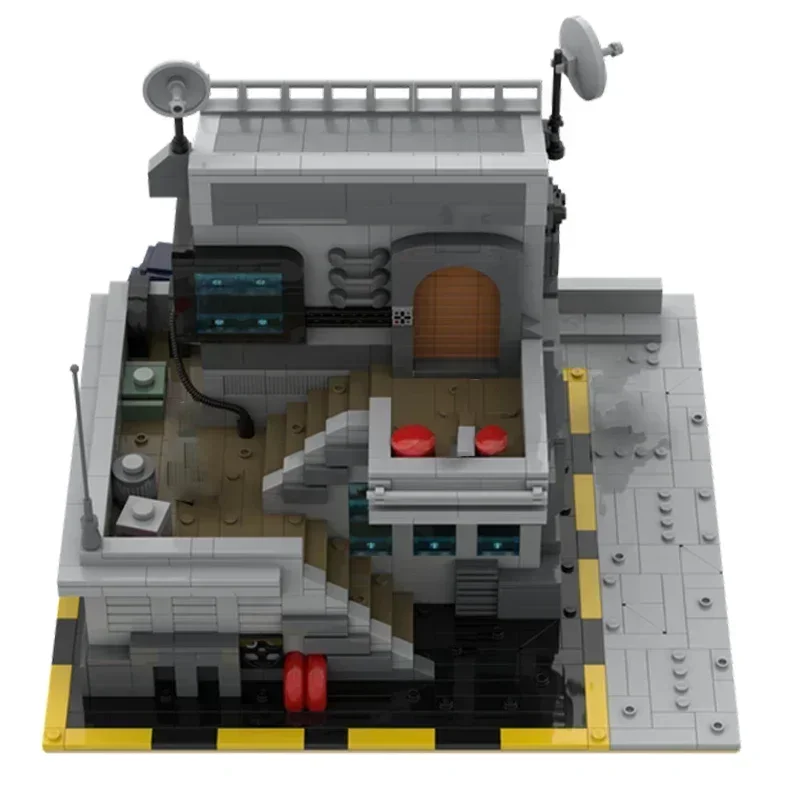 Moc Gebäude BricksBase Training Krankenhaus Center Kits Star Film Modell Technologie Block Film Szenen Spielzeug DIY Montage Geschenk