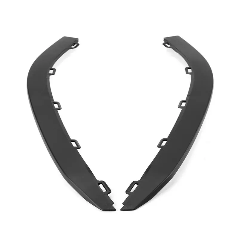 A82M-1 Pair Car Front Bumper Lip Lower Spoiler Valance Trim For VW Golf MK7 GTI 2015 - 2017 5GG8059039B9, 5GG8059049B9 Replaceme
