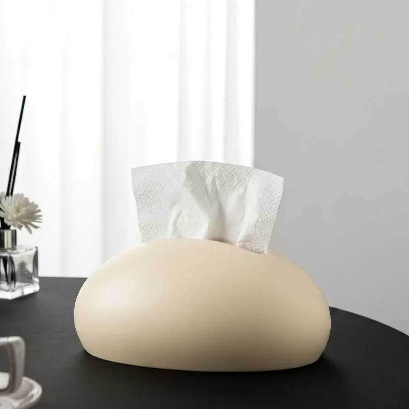 Luxury Creative Tissue Box Cover, High-End Napkin Holder for Living Room Coffee Table,Home Desk Paper Dispenser, Unique Gift