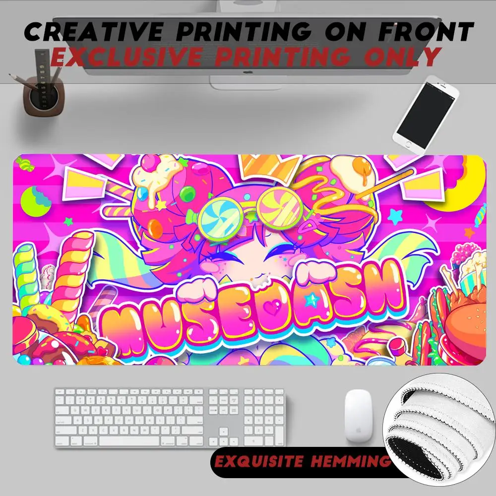 Music Rhythm Game Muse-D-Dash Art Mouse Pad Non-Slip Rubber Edge locking mousepads Game play mats for notebook PC computer