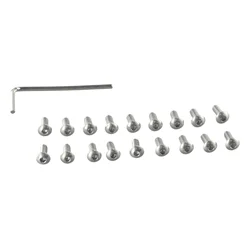 18pcs Electric Scooter Bottom Cover Steel Screws Fit For NINEBOT Max G30 10*4mm Electric Scooter Bottom Plate Screws Parts