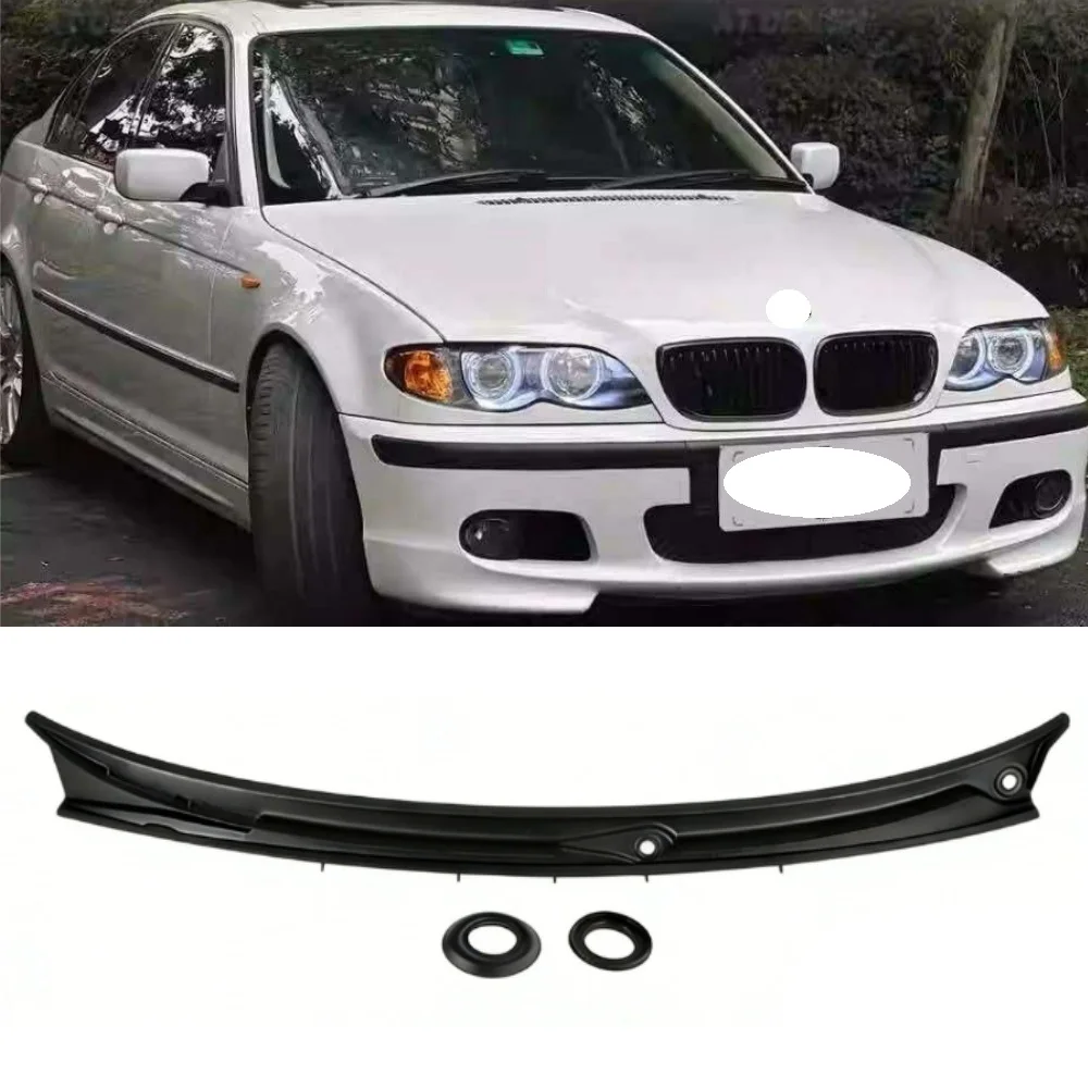 Left-hand drive or right-Windshield Wiper Cover Vent Cowl Grille Panel 51718189100  For BMW 3 Series E46 4Doors 1999-2006