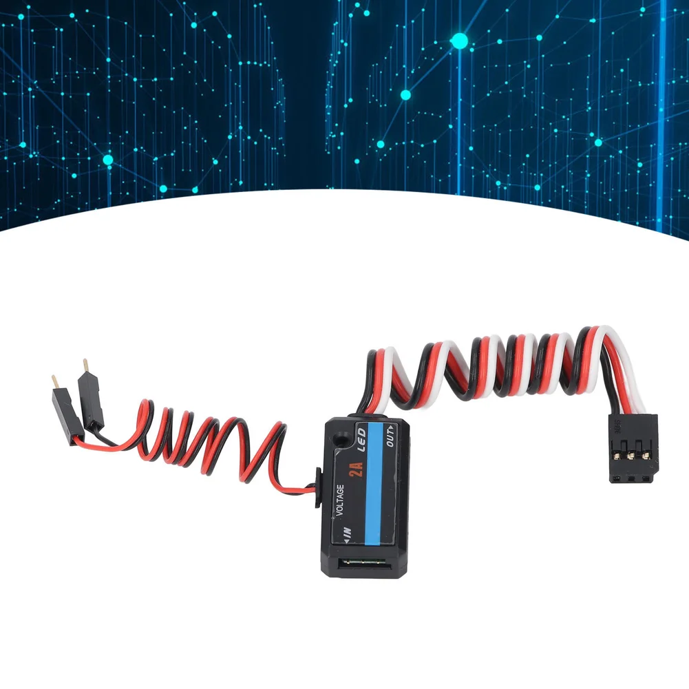 FS-CVT01 Voltage Acquisition Module for RC Applications with Temperature Range 40-250C and i.bus/sens Interface