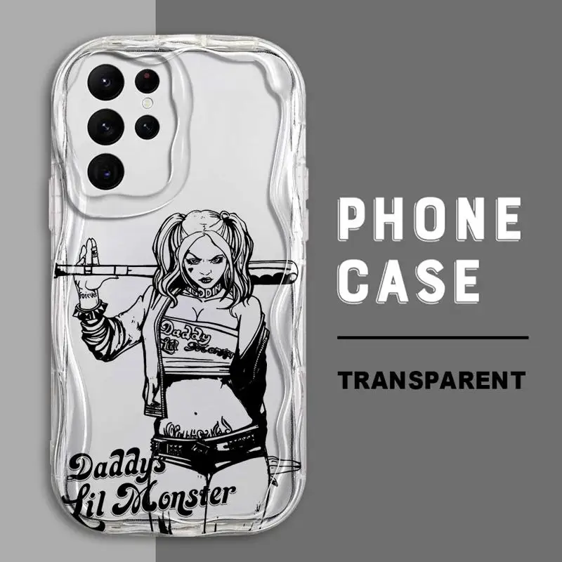 Harley Quinn Phone Case for S21 S23 S22 S24 Plus S21 S22 S23 S24 Ultra S21 S23 S20 FE Matte