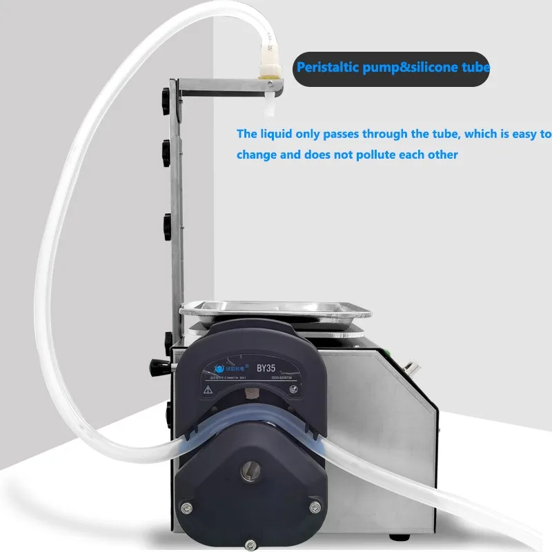 2023 New Automatic Weight/Time Quantitative Filling Machine Electric 2g-5kg Capacity Filling Machine Liquid Oil Filling Equipmen