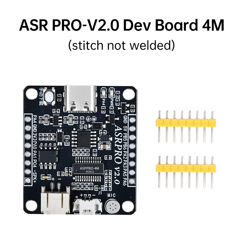 ASR PRO2.0 Speech Recognition Module Development Board Offline Intelligent Speech Recognition Module Core Board