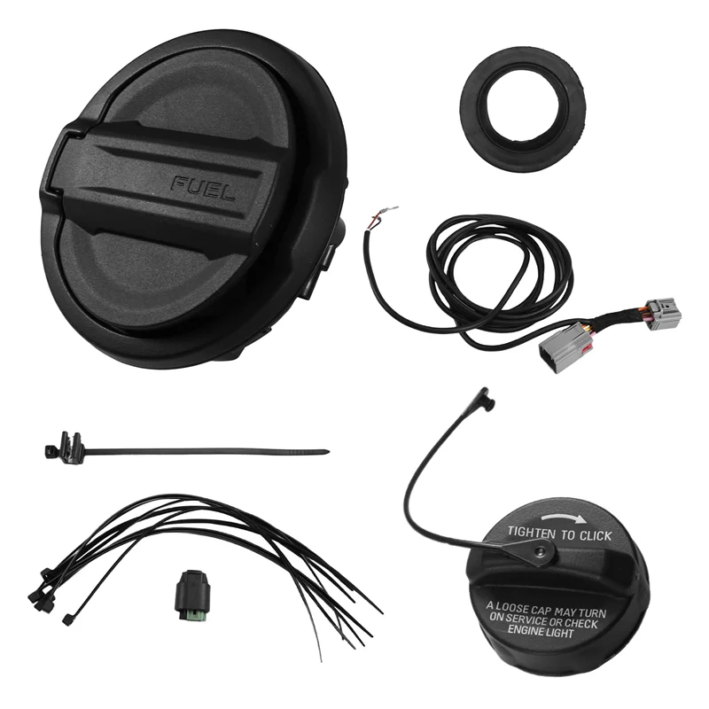 

Крышка электрического топливного бака, черная крышка топливного бака, аксессуары для Jeep Wrangler JL 2018-2022