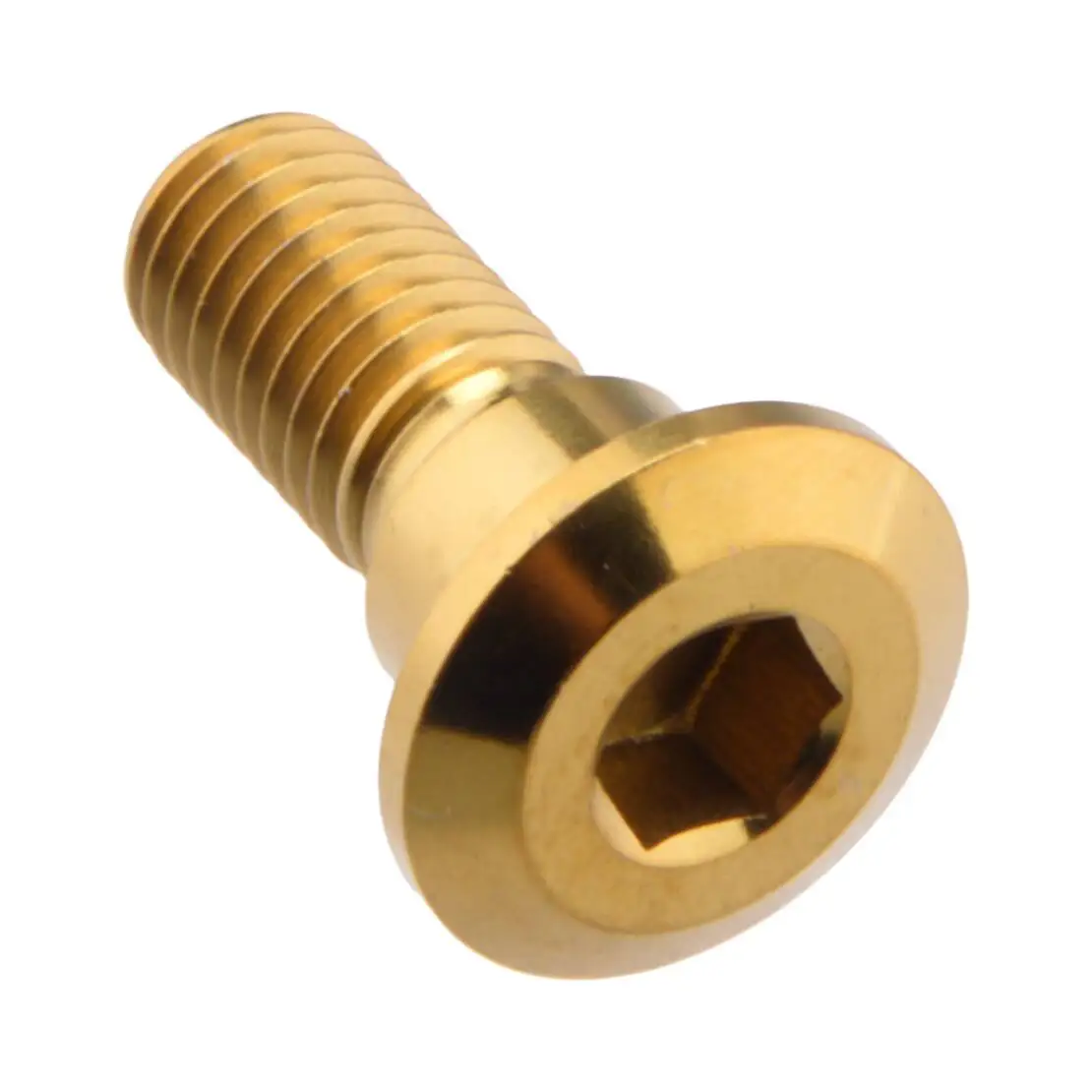 CITALL New Rear Titanium Brake Disc Rotor Bolts Screw Gold fit for Yamaha YZF R6 600 R1 R1M MT10 SP 1000