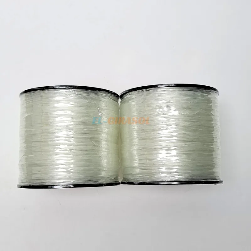 SM Simplex Transparent Patch Cord 500/1000M Invisible Fiber Optical Drop Cable 1310Nm/1550Nm FTTH Indoor