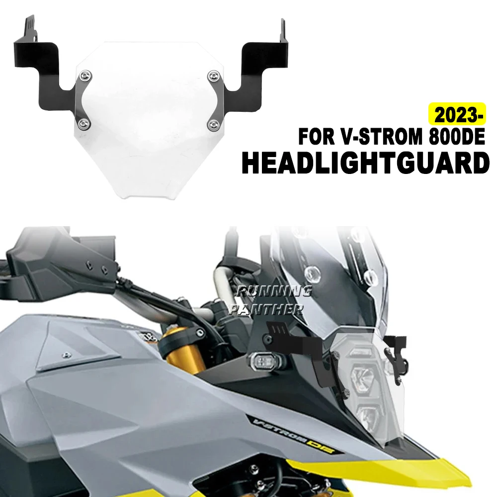 V-Strom 800 DE 2023 2024 Headlight Cover Protection Guard Acrylic Motorcycle Accessories For Suzuki V-strom 800de V-STROM 800DE