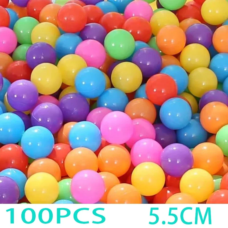 Milieuvriendelijke Kleurrijke Bal Zacht Plastic Zwembadbal Grappige Baby Kind Zwemkuil Speelgoed Dikker Ballen Spelen Huis Buitenshuis Tenten Kinderen Speelgoed