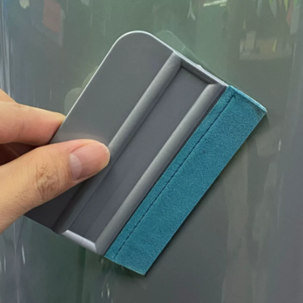 Felt Edge Vinyl Wrap Squeegee Car Color Change Film Scraper Auto Wrap Application Tool for Vehicle Wrapping