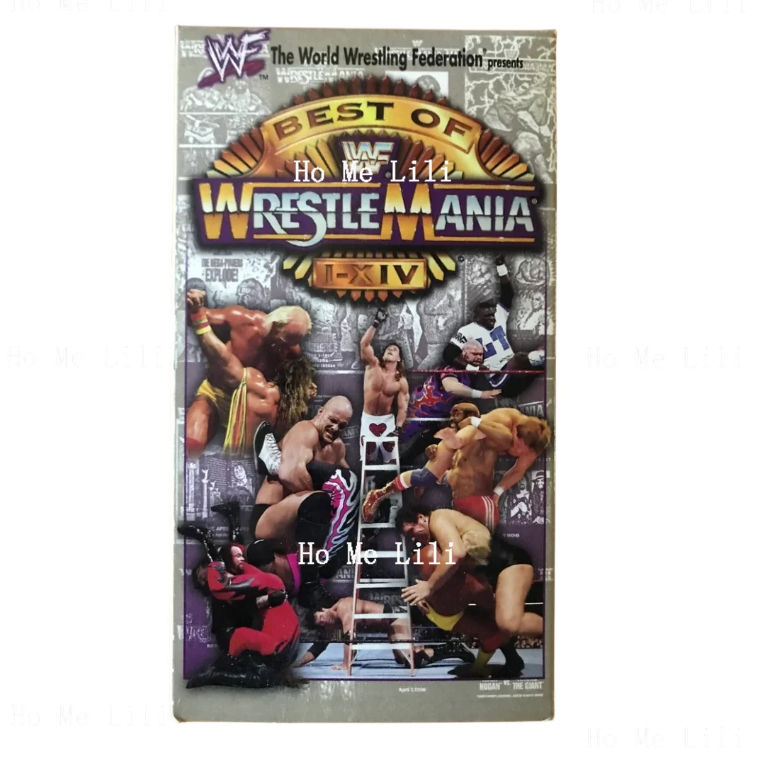 Wwf Best Of Wrestlemania Vintage Metal Tin Sign