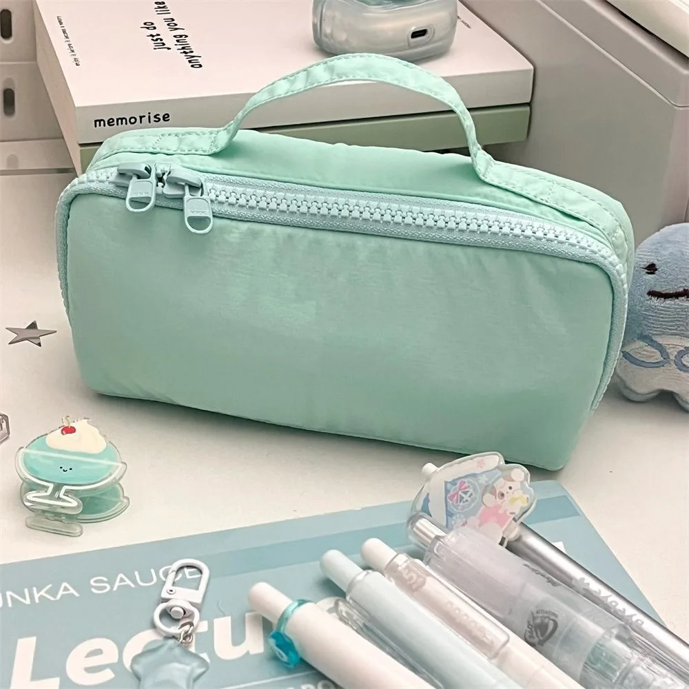 

Многослойный пенал-косметичка Kawaii Dachshund, вместительный органайзер для канцелярии, подарок