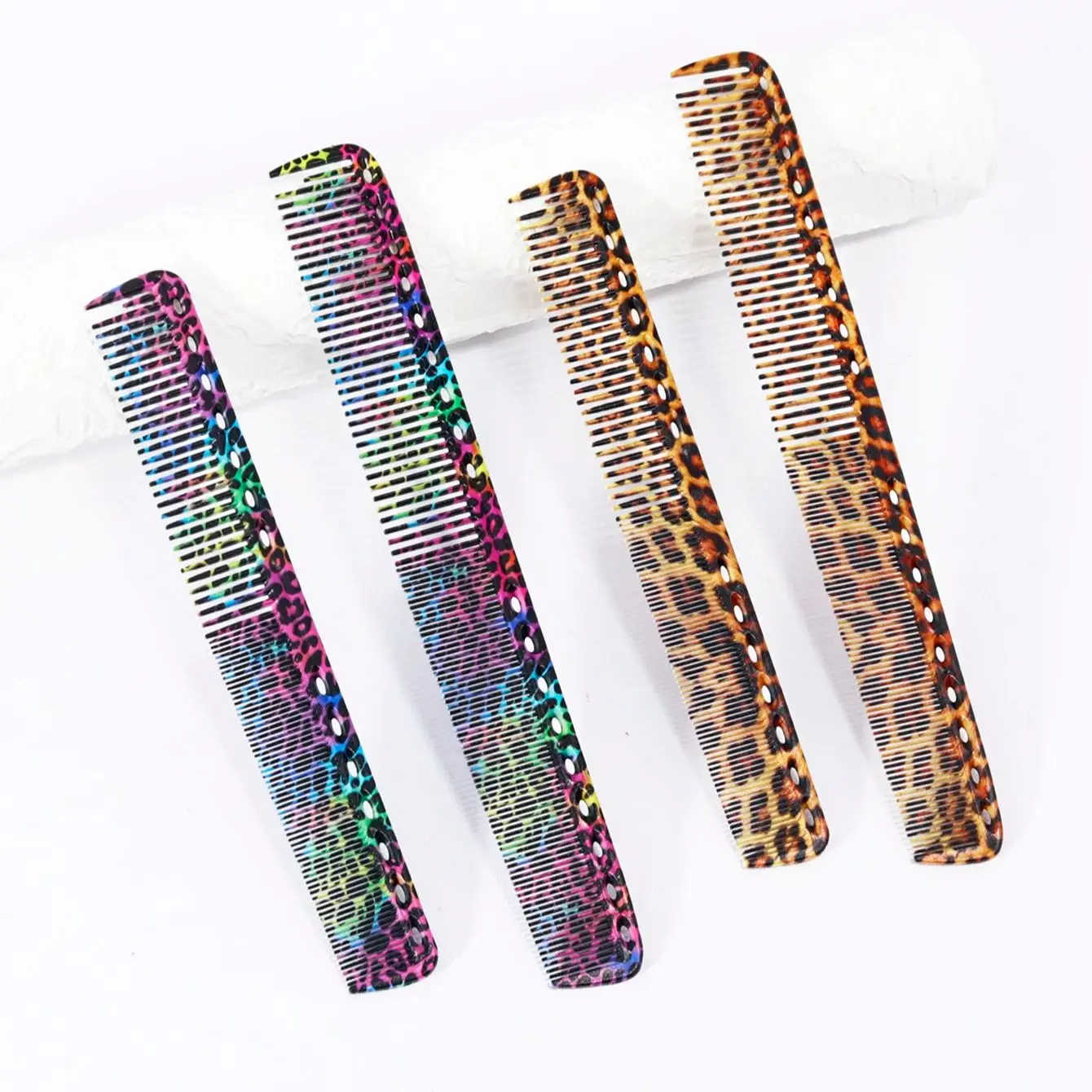 

2pcs styling comb, suitable for dry and wet hair, suitable for home hairdressing, special for real hair wigs