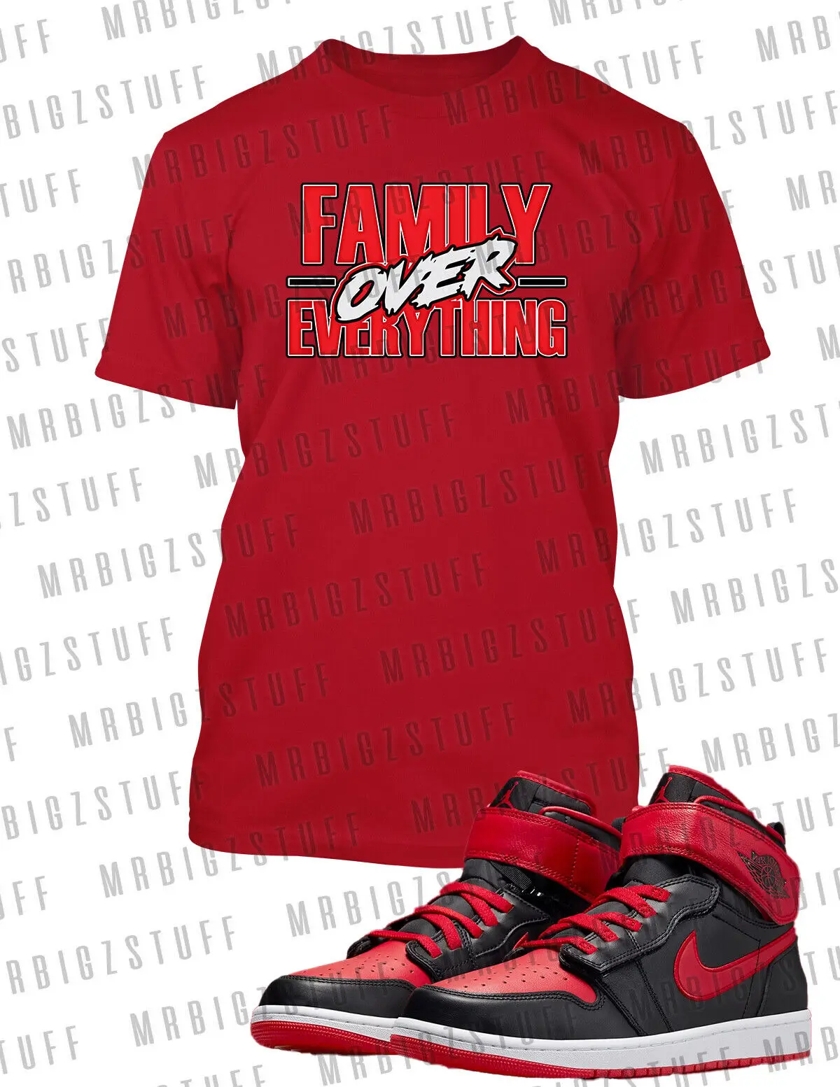 

Family Over Everything Tee Shirt Graphic To Match J1 Fly Ease Big Tall Small