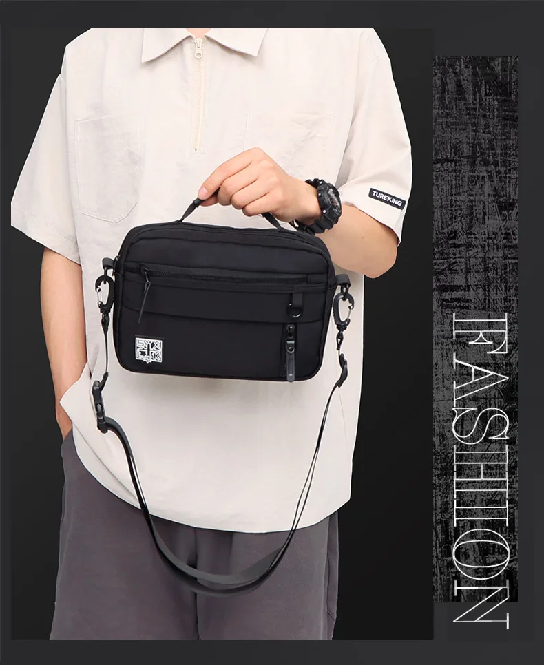 Men Waterproof Oxford Shoulder Bag Casual Business Crossbody Messenger Bags Мужская сумка Bolsa masculina Sac pour homme 가방 bags view 4