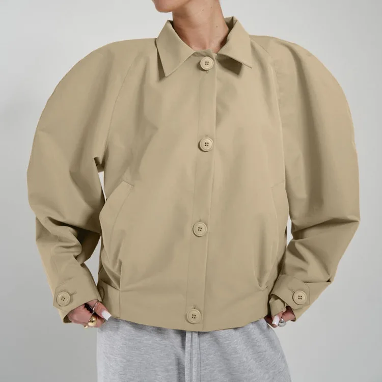 Conjunto de falda asimétrica para mujer, blusa acampanada de manga larga, camisa elegante con minifalda de cintura alta, ropa femenina