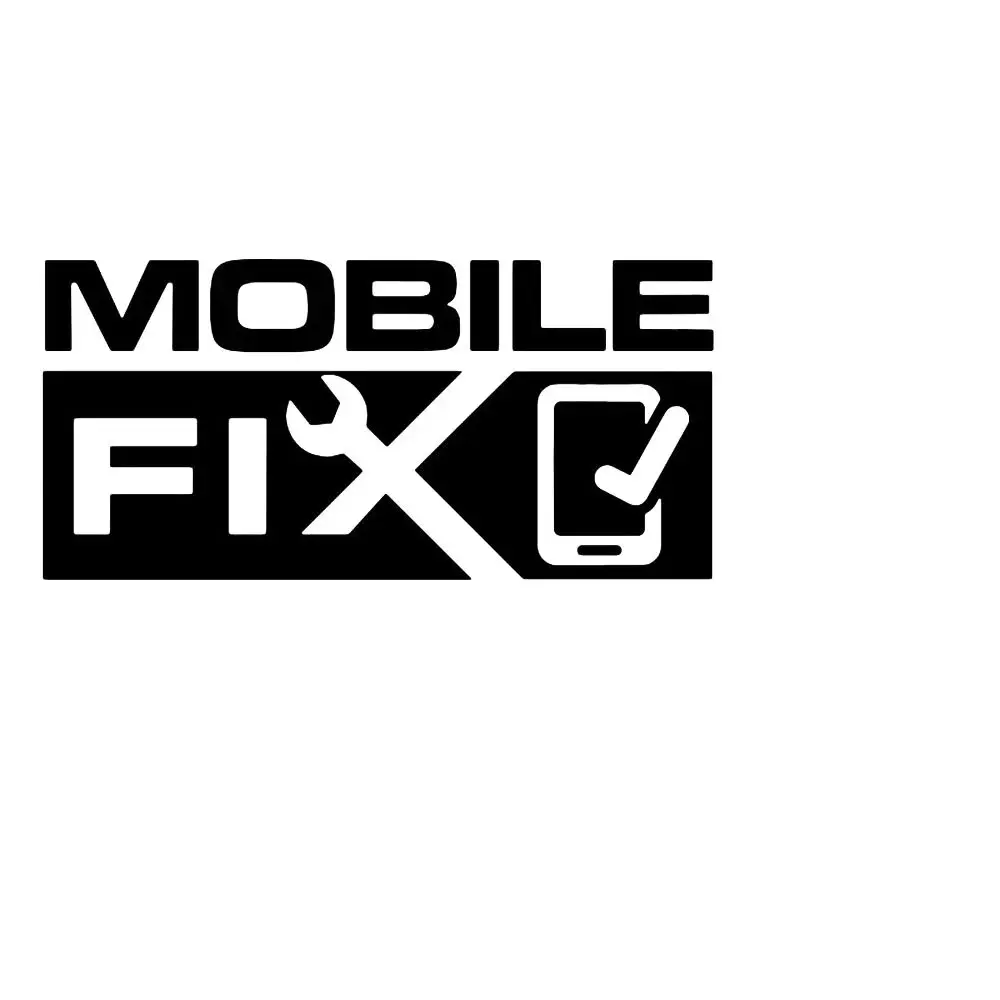Mobile Repair Fix Logo Window Wall Decal Cellphone Repair Tool Glass Wall Sticker Shop Vinyl Decor Mobile Shop Window Sign E986