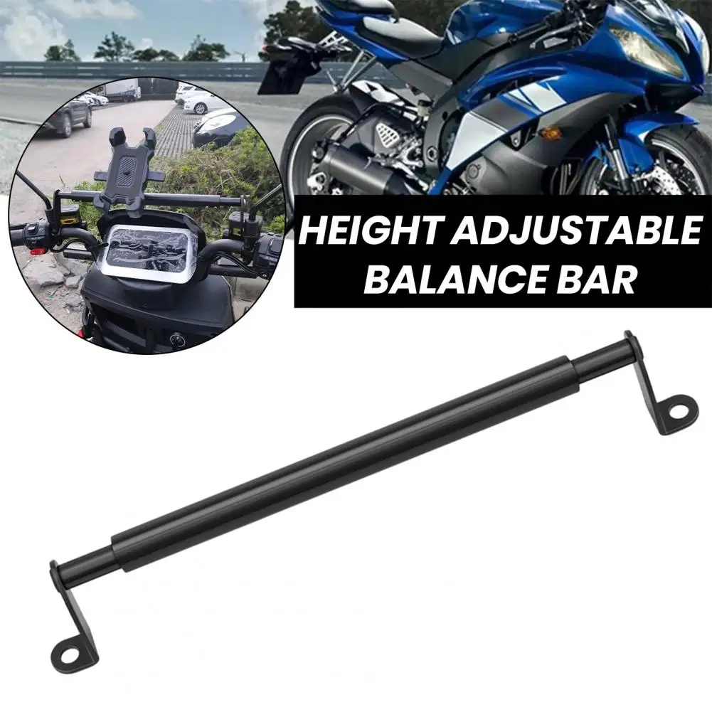 Anti-oxidation Motorcycle Accessory Motorcycle Handlebar Extension Rod Set with Adjustable Height Mobile Phone for Easy