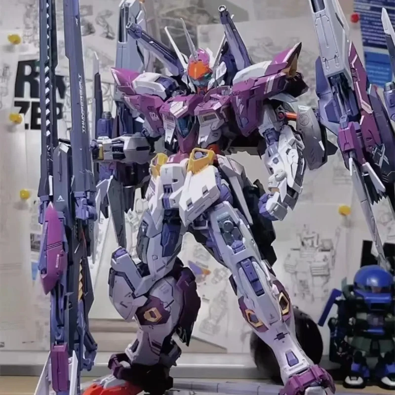 Em estoque em era + mg 1/100 thunderbolt robô de combate cósmico rmd kit modelo de montagem figuras de ação robô plasitc modelo brinquedo presente