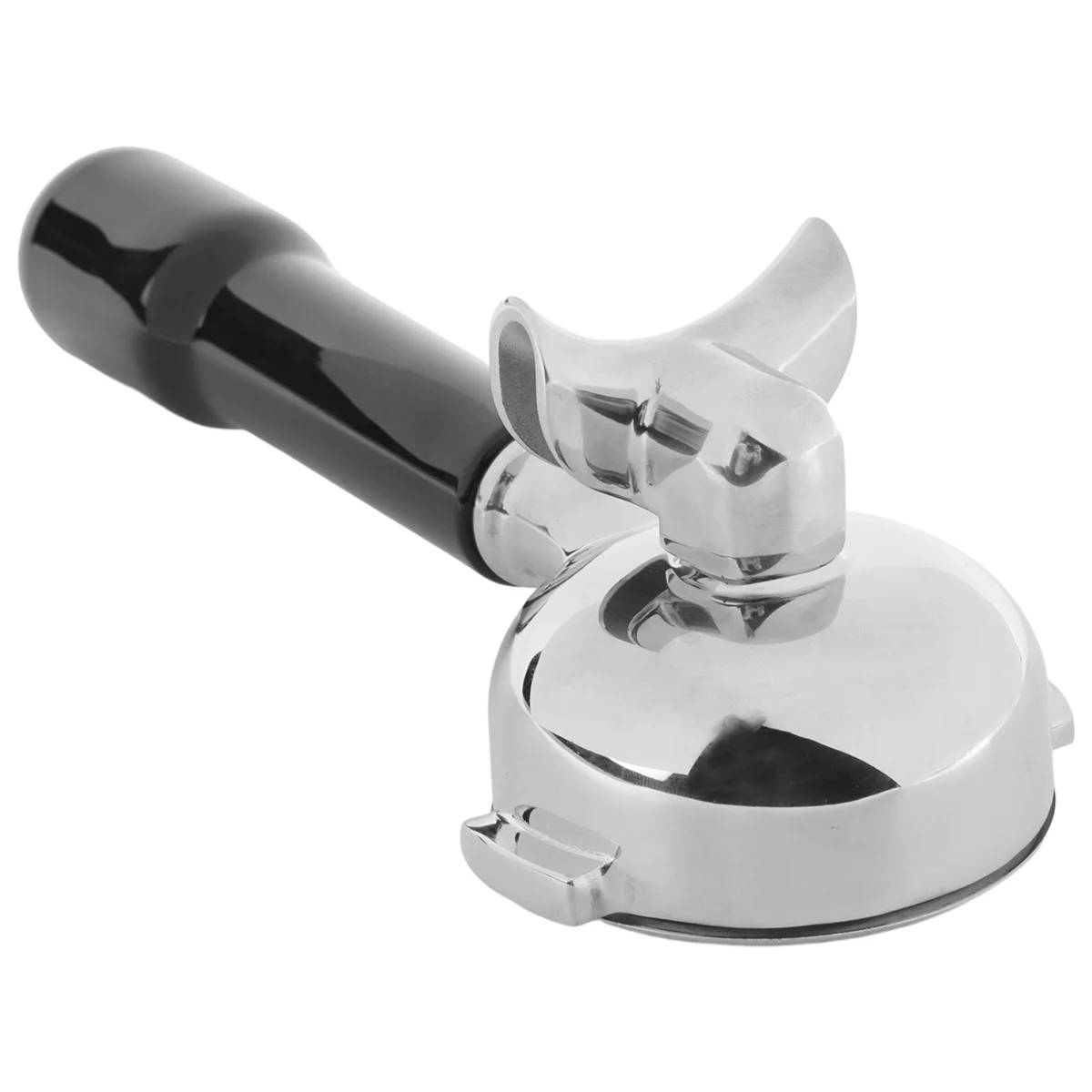 ABKR 58MM Stainless Steel Coffee Machine Bottomless Filter Holder Portafilter for Rocket/ Expobar Double Mouth/ E61/ FAEMA