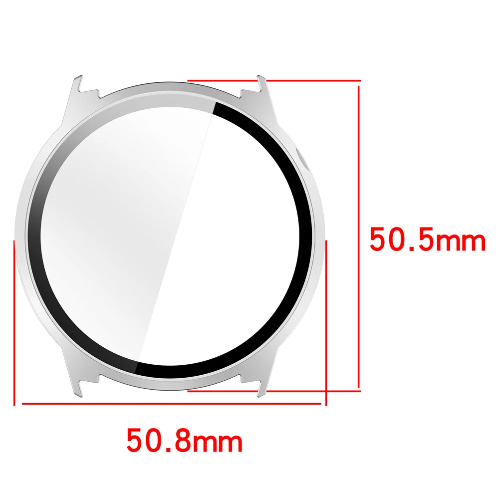 BEHUA 2in1 Protective Glass Case For Coros Pace 4Pro 4 Pro Screen Protector Cover Shell Cases with Tempered Glass Film Coverage