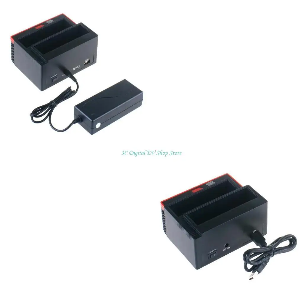 

E74D Два жестких диска IDE с одновременным чтением Док-база Сборка без инструментов Жесткий диск