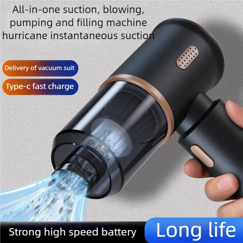 Xiaomi Youpin Car Vacuum Cleaner Strong Suction Cleaning Mini Machine Wireless Portable Handheld Blower Machine Home Appliances