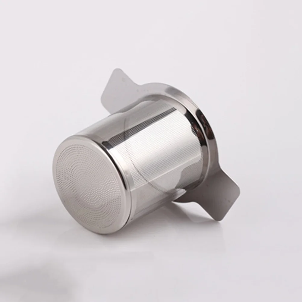 

3pcs Tea Infuser Strainer Double Ear Leak Teapot Stainless Steel Filter Mesh Easy Clean Practical Home Restaurant