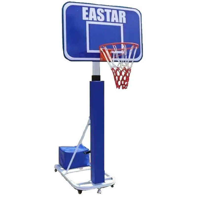工場で調整可能な移動式ポータブルバスケットボールスタンド、大人用バスケットボールフープ