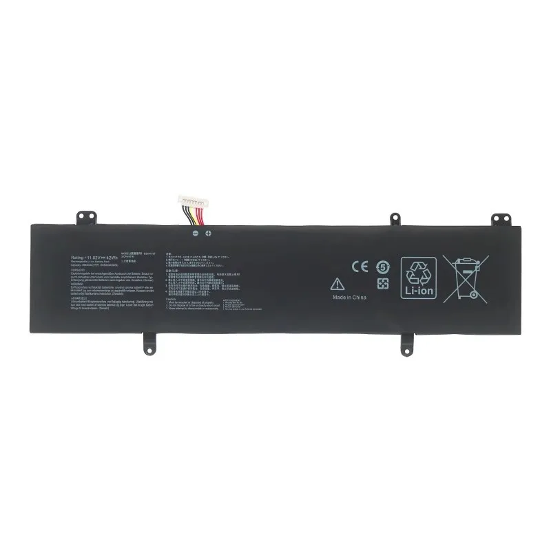 

11.52V 42Wh B31N1707 Laptop Battery for ASUS VivoBook 14 X411UA X411UQ S4100V S4100VN S4200U S4200UQ S4000V X411U S410UA R421U