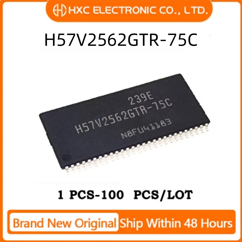 

1PCS/10PCS/50PCS/100PCS H57V2562GTR-75C TSOP-54 H57V2562GTR Brand New Original IC CHIP