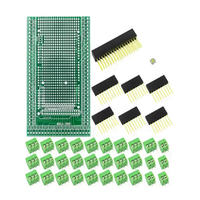 Compatible With MEGA2560 Double-Side PCB Prototype Screw Terminal Block Shield Board Kit For Arduino Mega 2560 R3-[A04I]