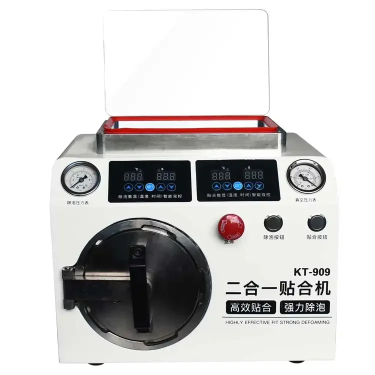 OCA Laminating Machine with defoaming mobile phone display touch screen glass repair tools