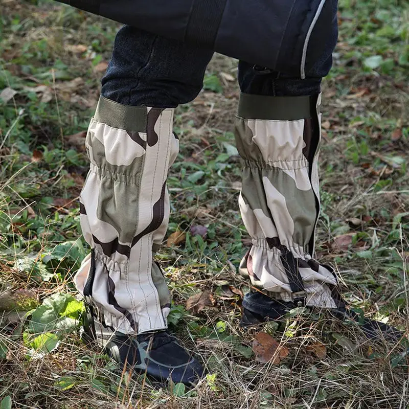 

Leg Gaiters For Men Protective Calf Covers Sand-Proof Calf Gaiters Anti-Wear Protection For Men Women Outdoor Survival Hunting