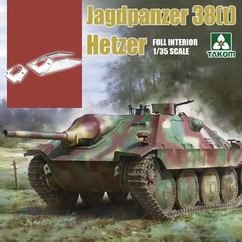 

Assembly model TAKOM 2170 1/35 Jagdpanzer 38(t) Hetzer Early Production w/Full Interion Model