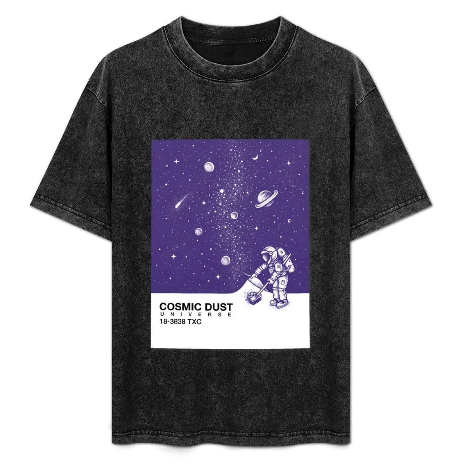 

Cosmic Dust T-Shirt Minimalist Casual Short Sleeve Top