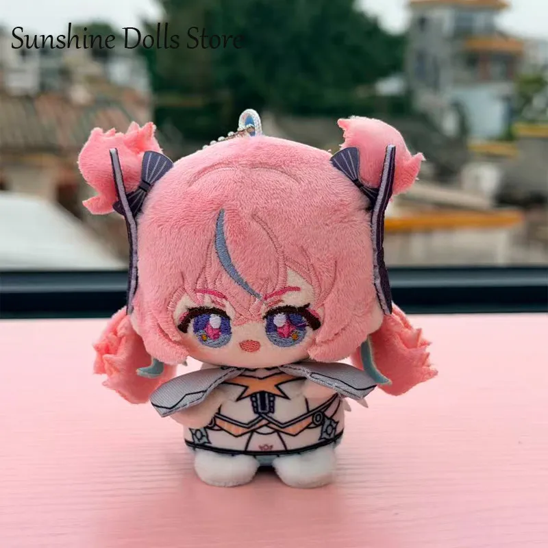 

Game Zenless Zone Zero Aria Sunna Nangong Yu Kawaii Mini Sitting Posture Cotton Doll Backpack Pendant Anime Plush Puppet Gift