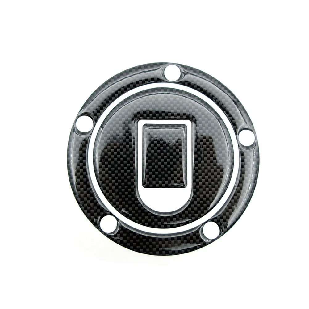 3D Motorcycle Fuel Tank Cap Sticker Carbon Fiber Protection Decals For Yamaha YZF R1 R6 MT07 MT09 Tracer 700 900 FZ1 FZ6 FZ8 view 4