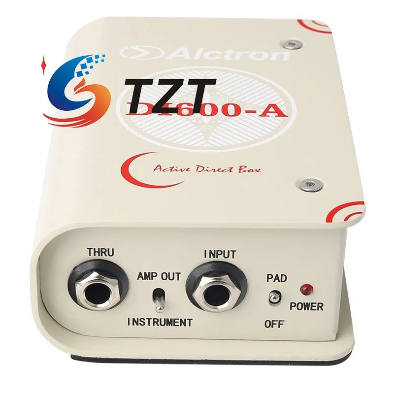 

TZT Alctron DI600-A Активный прямой блок 2-в-1 и пассивный прямой блок с частотным характеристиком от 10 Гц до 40 кГц